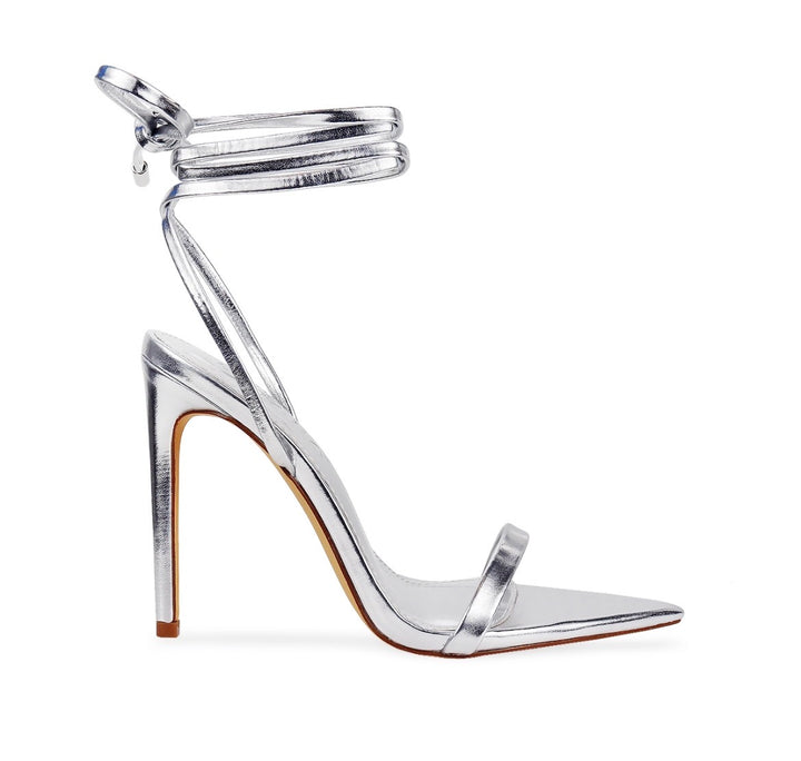 Women’s pointed toe Stiletto Silver
